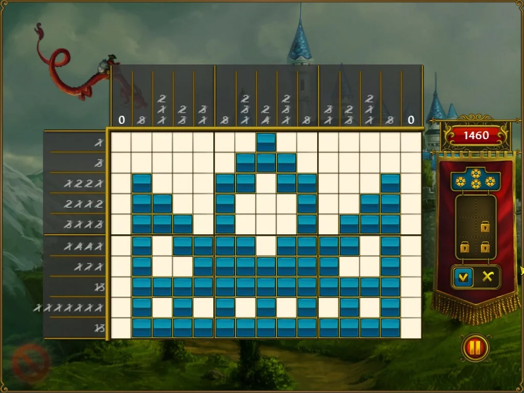 Изображение игры: Fill and Cross Royal Riddles