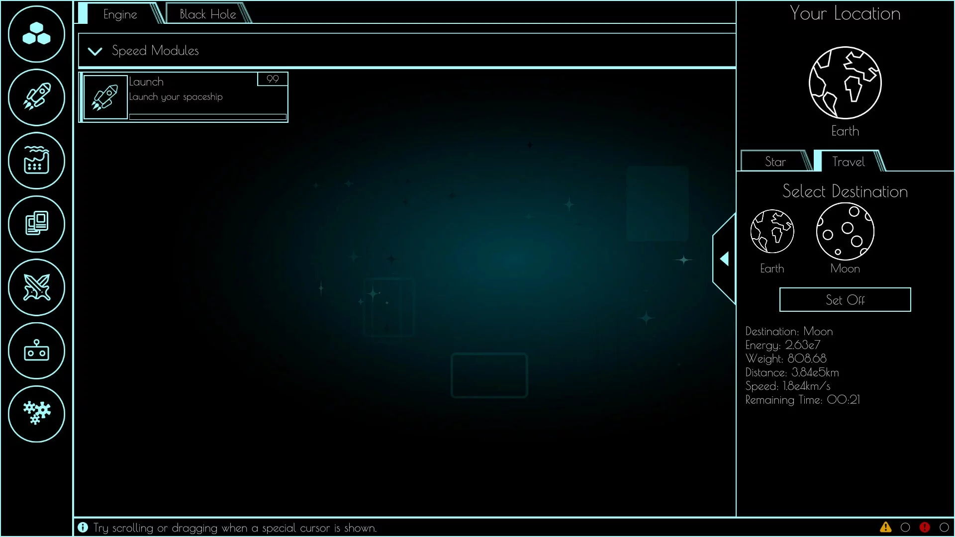Изображение игры: Space Travel Idle