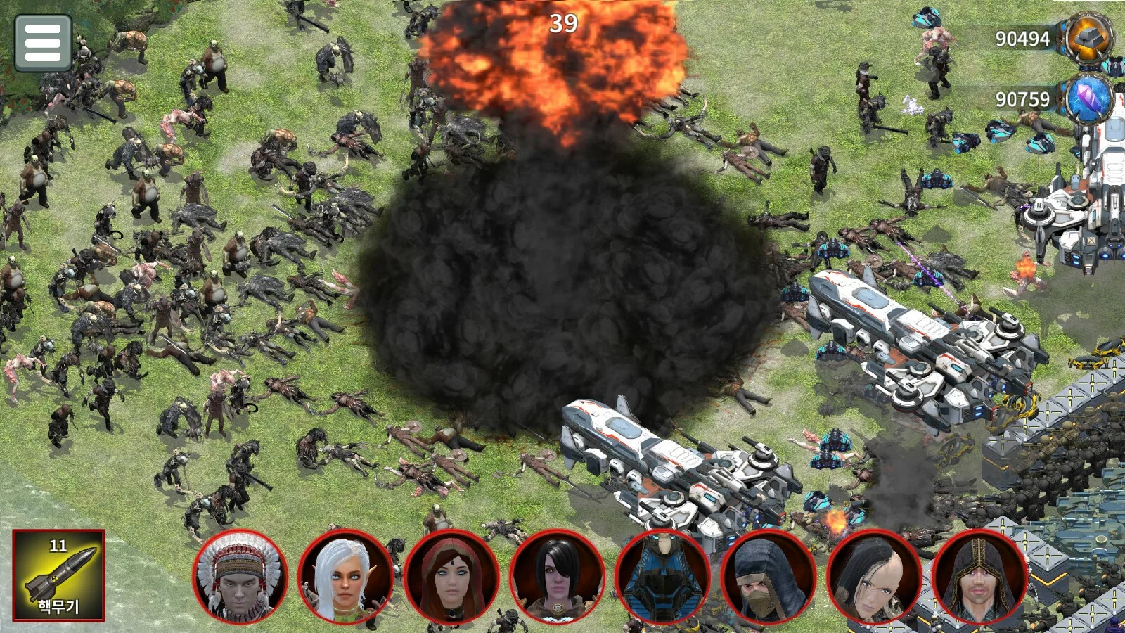Изображение игры: Zombie Rush - Heroes