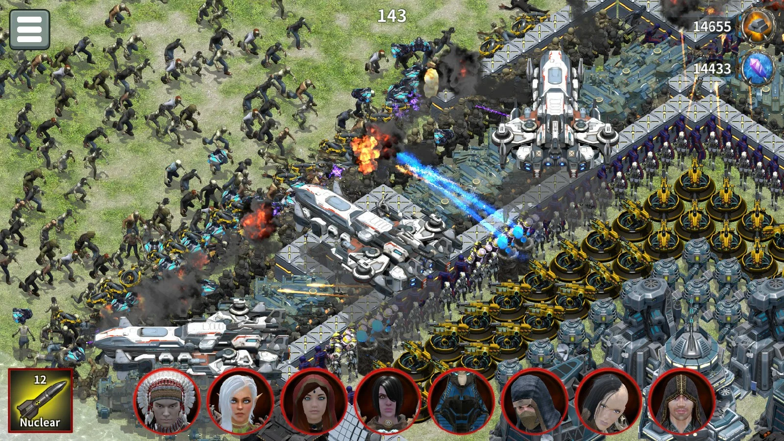Изображение игры: Zombie Rush - Heroes