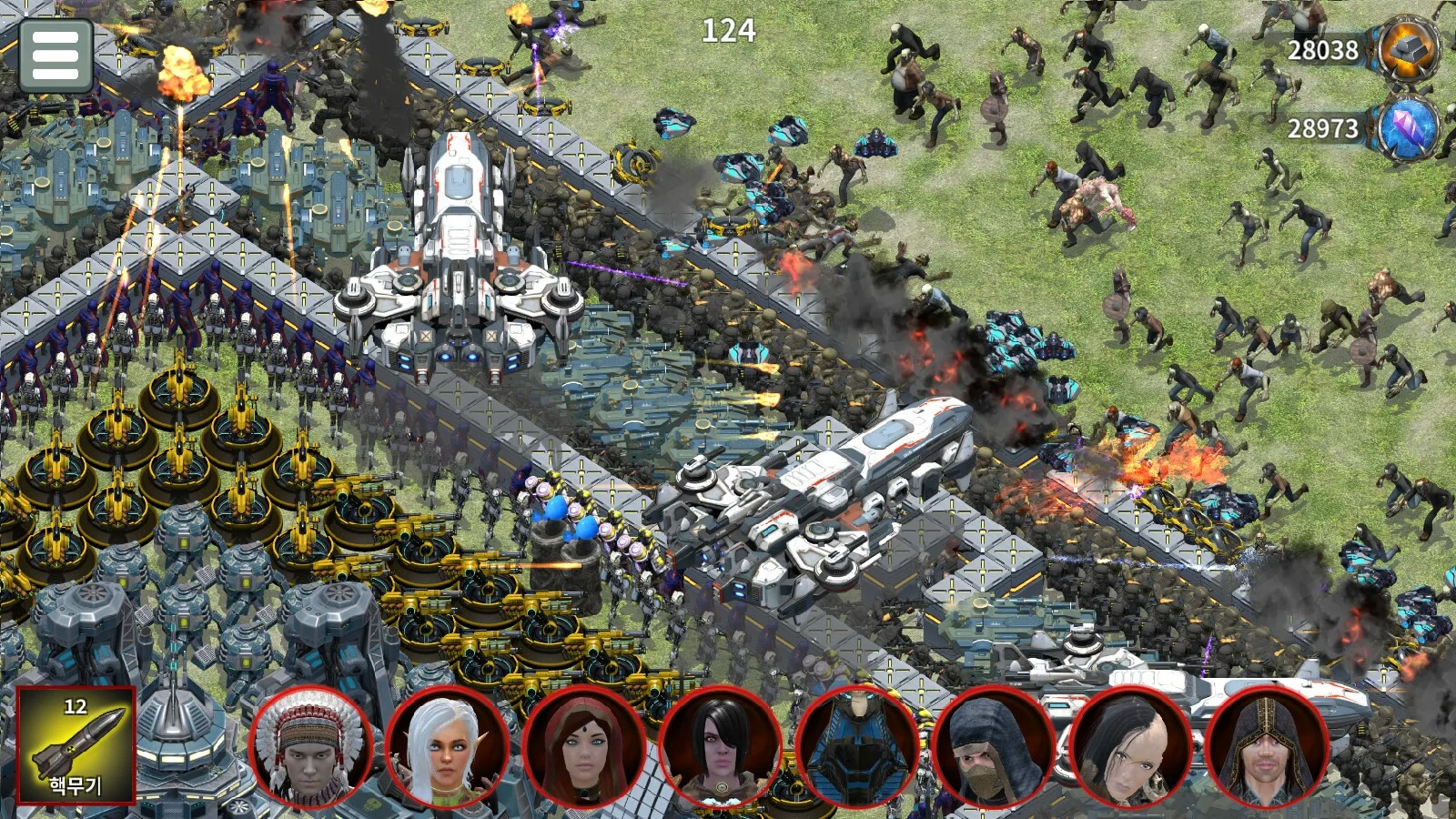 Изображение игры: Zombie Rush - Heroes
