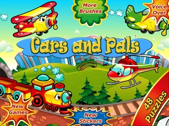 Изображение игры: Cars Puzzle Fun Games for Kids