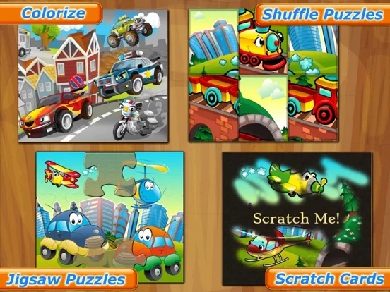 Изображение игры: Cars Puzzle Fun Games for Kids