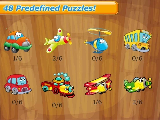 Изображение игры: Cars Puzzle Fun Games for Kids