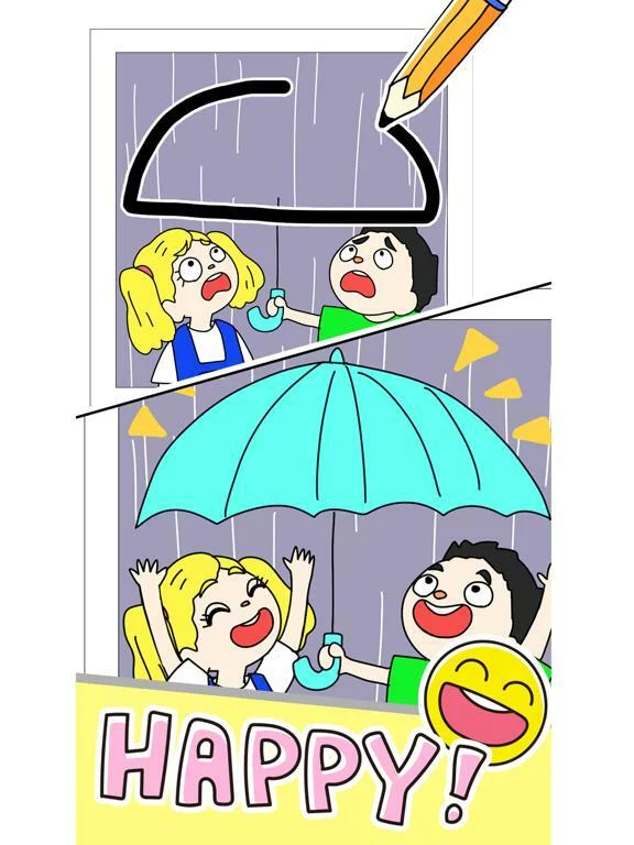 Изображение игры: Draw Happy Life