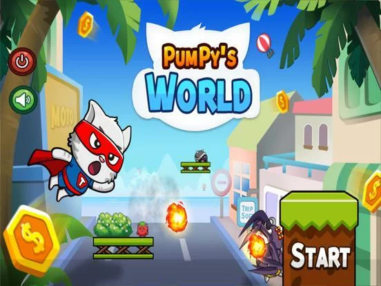 Изображение игры: Pumpy's World