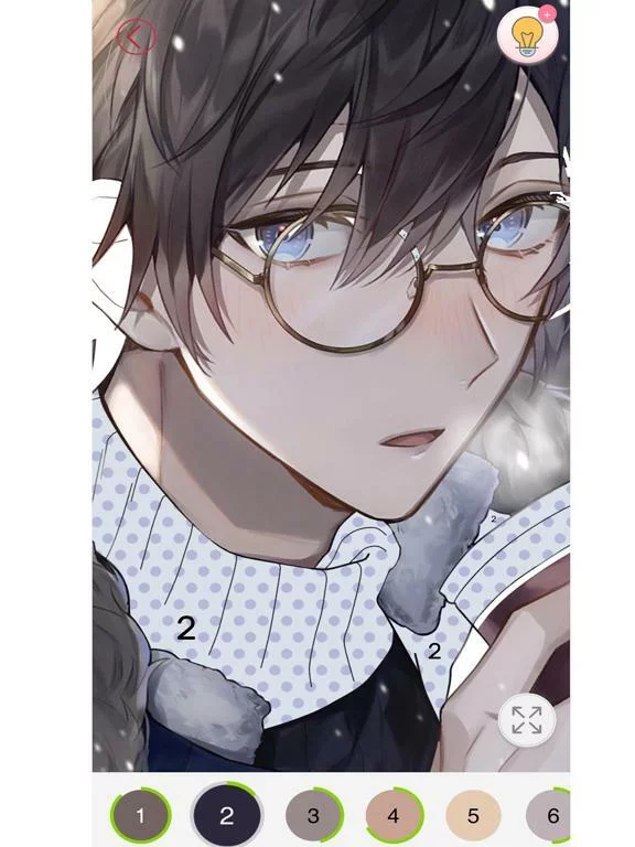Изображение игры: Tap Anime Color