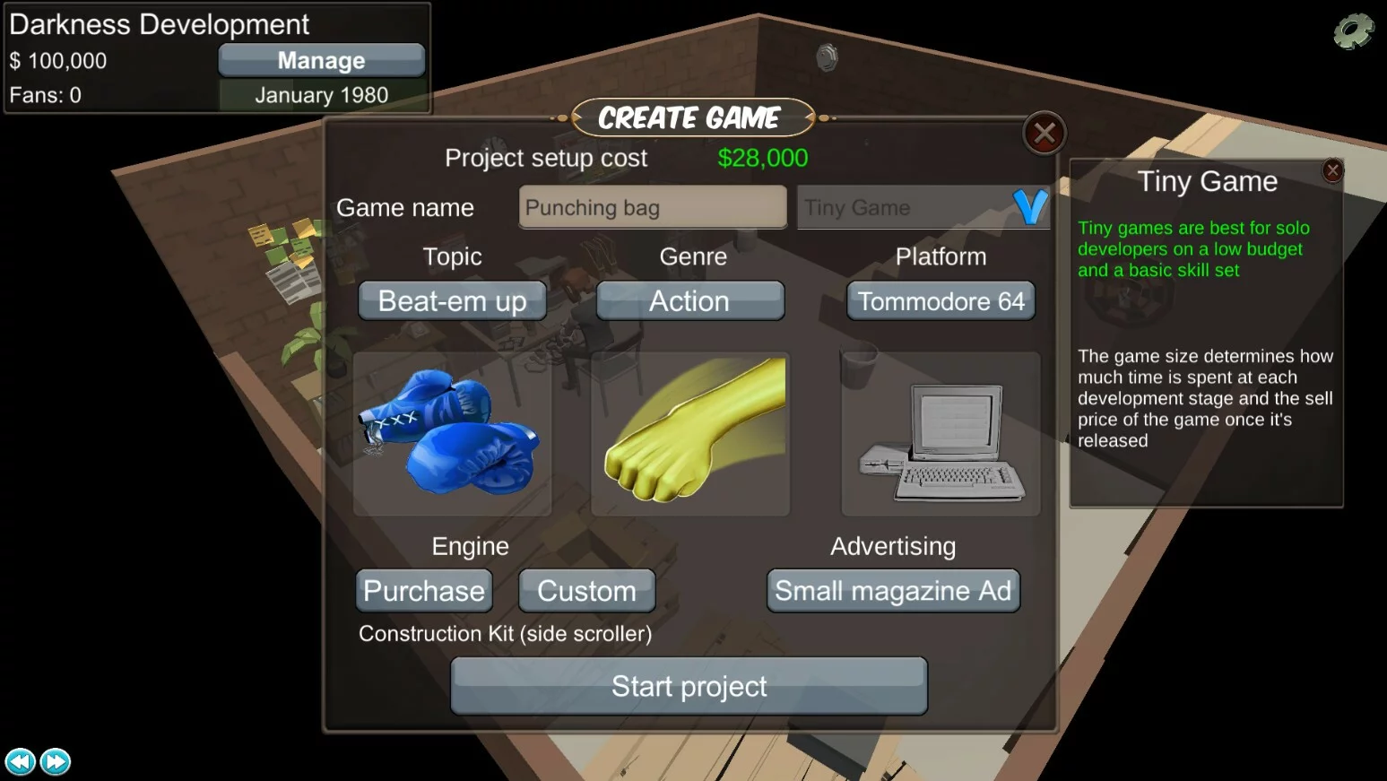 Изображение игры: The Developer