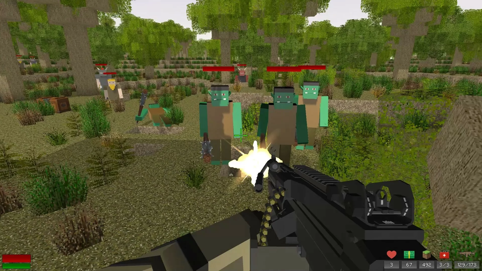Изображение игры: Cube Worlds Survival