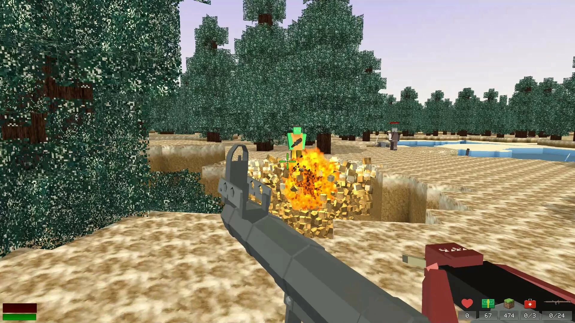 Изображение игры: Cube Worlds Survival