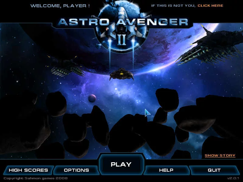 Изображение игры: AstroAvenger 2