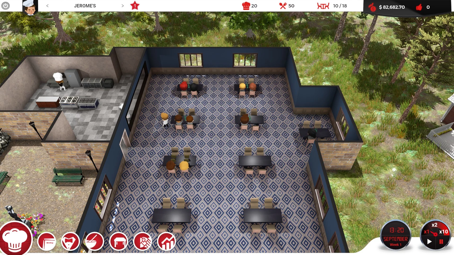 Изображение игры: Chef - A Restaurant Tycoon Game