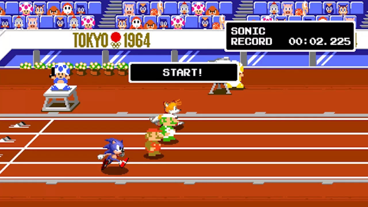 Изображение игры: Mario & Sonic at the Olympic Games Tokyo 2020