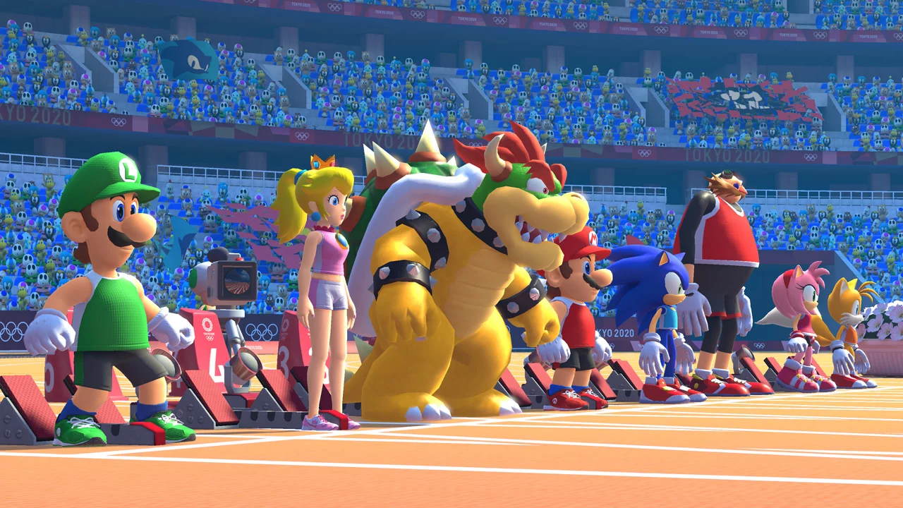 Изображение игры: Mario & Sonic at the Olympic Games Tokyo 2020