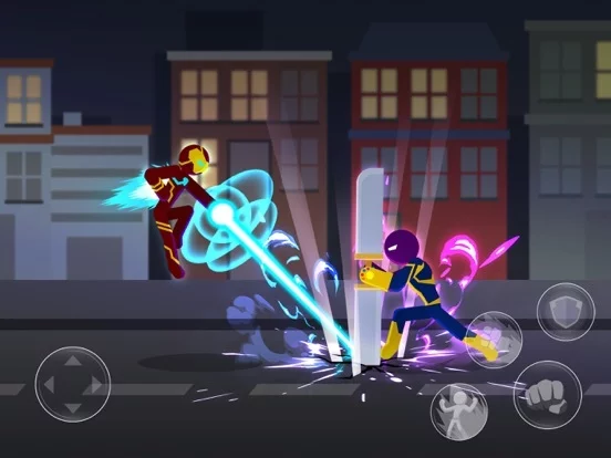 Изображение игры: Supreme Stickman: Shadow Fight