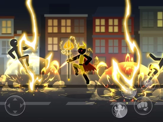 Изображение игры: Supreme Stickman: Shadow Fight