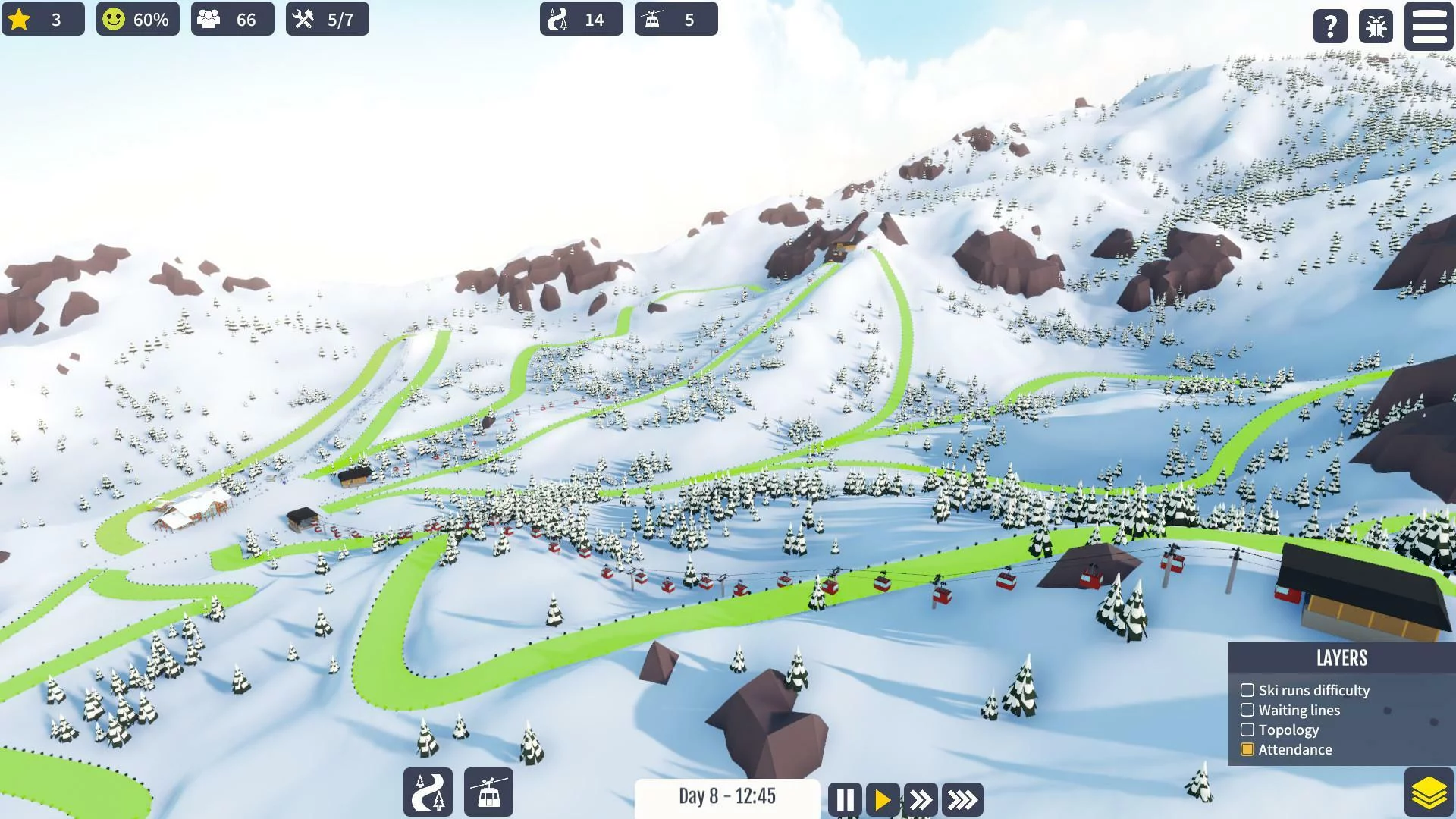 Изображение игры: Snowtopia Demo