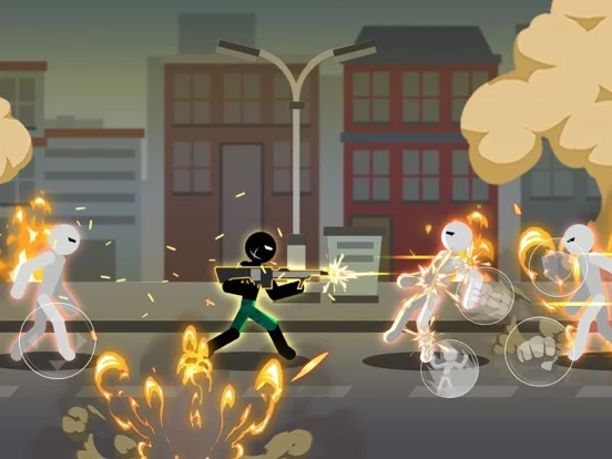 Изображение игры: Supreme Stickman: Shadow Fight