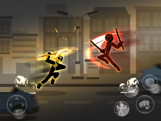 Изображение игры: Supreme Stickman: Shadow Fight