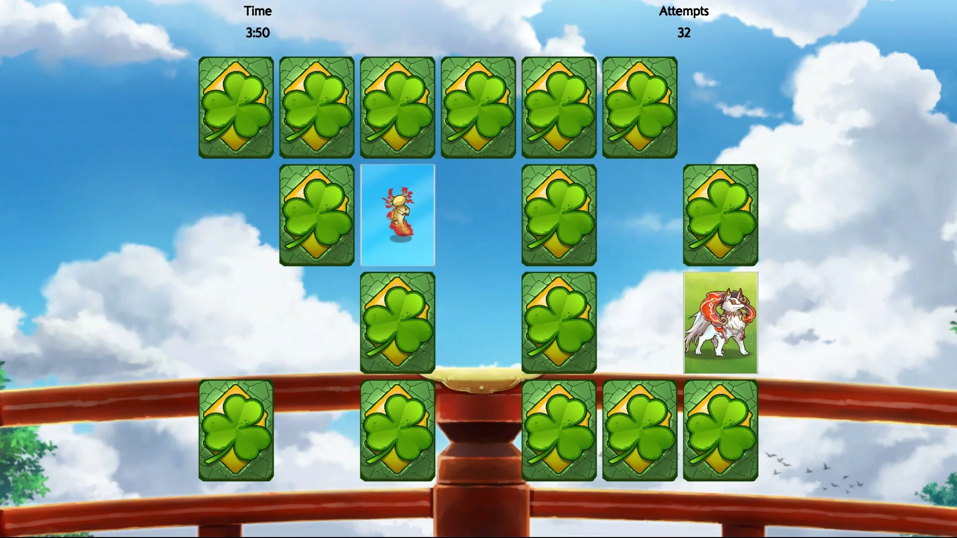 Изображение игры: Memory Card Monsters