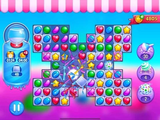 Изображение игры: Candy Jewel World PRO Match 3
