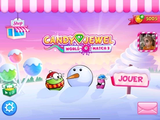 Изображение игры: Candy Jewel World PRO Match 3