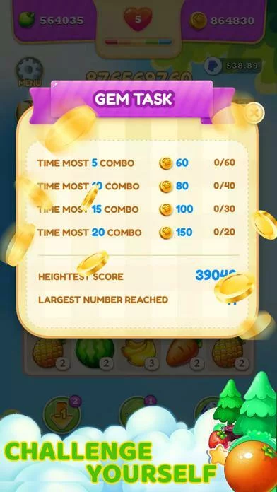 Изображение игры: Fruit Clash Legend