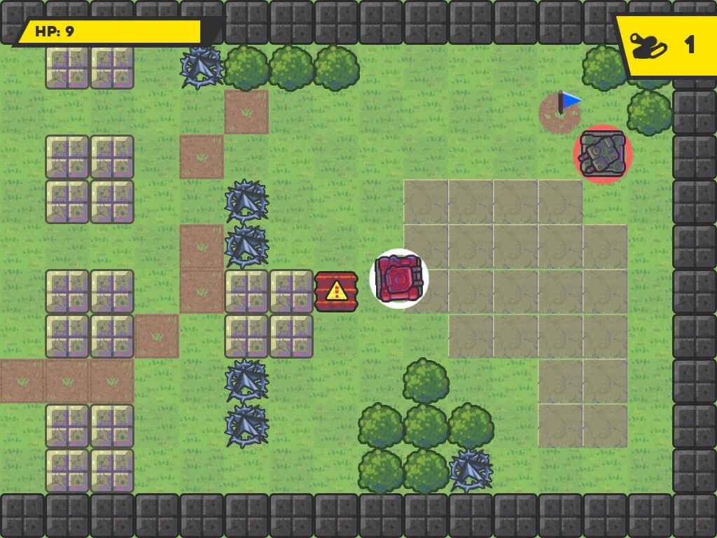 Изображение игры: CLASSIC TANKS 2020