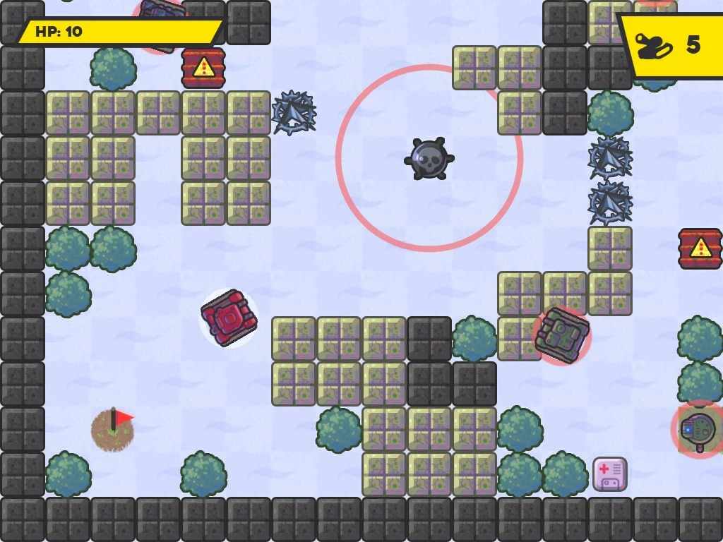 Изображение игры: CLASSIC TANKS 2020