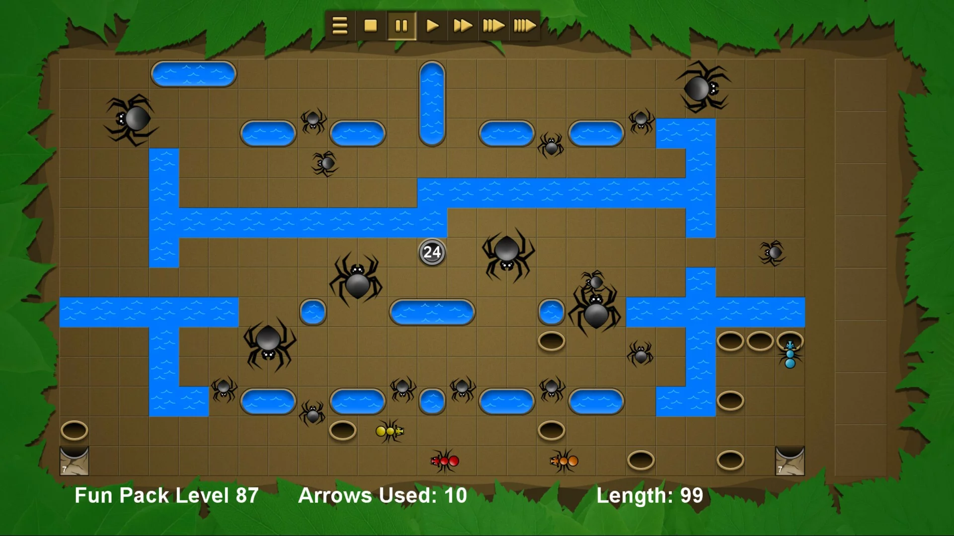 Изображение игры: Ants