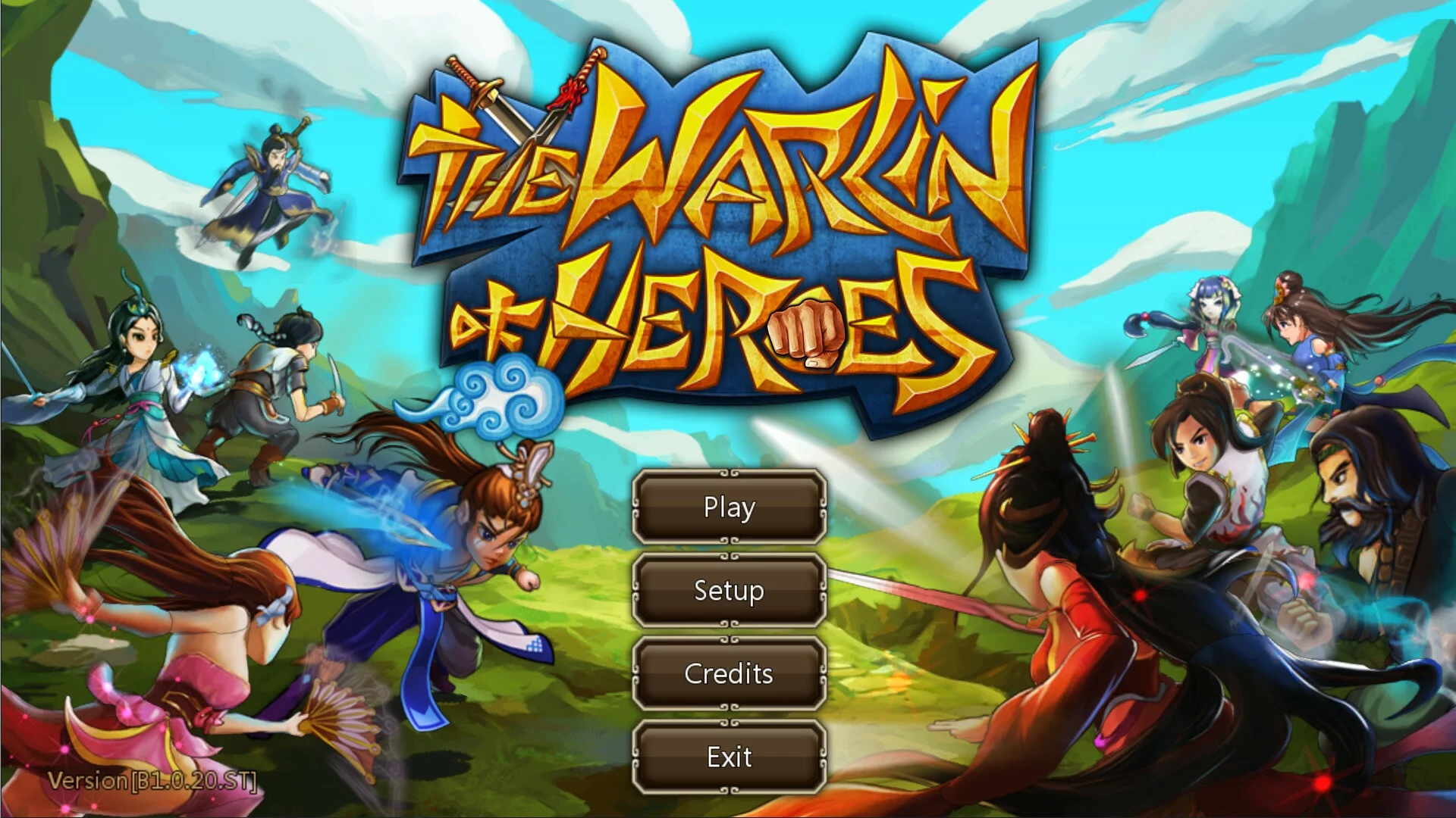 Изображение игры: The Warlin of Heroes