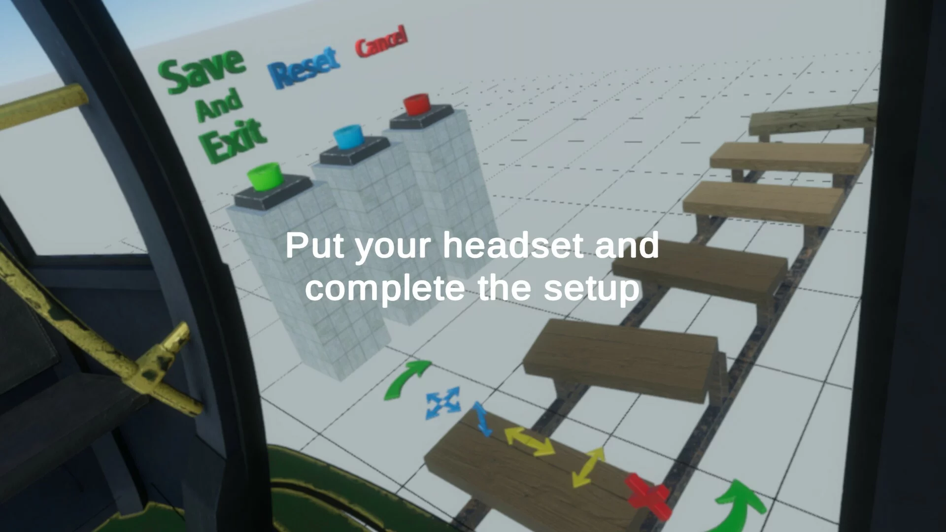 Изображение игры: Timber Jump VR