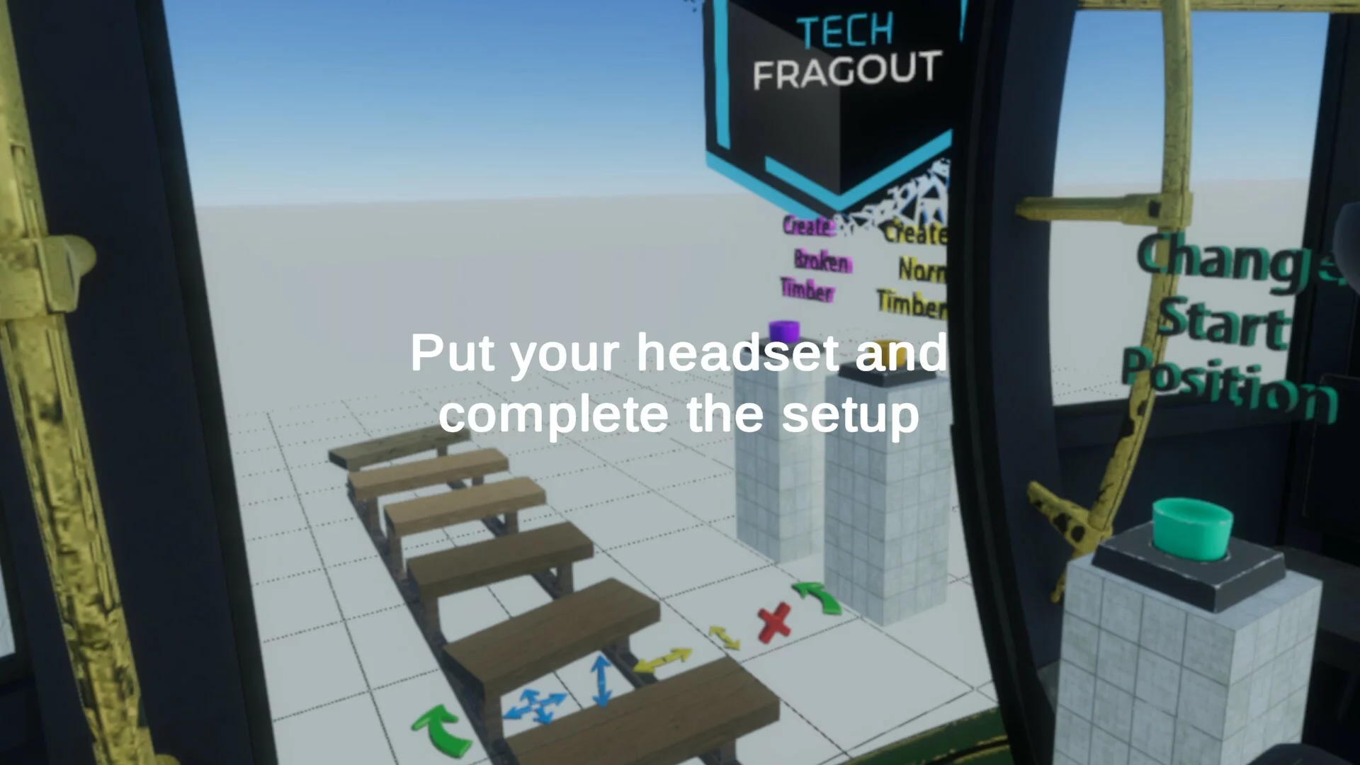 Изображение игры: Timber Jump VR