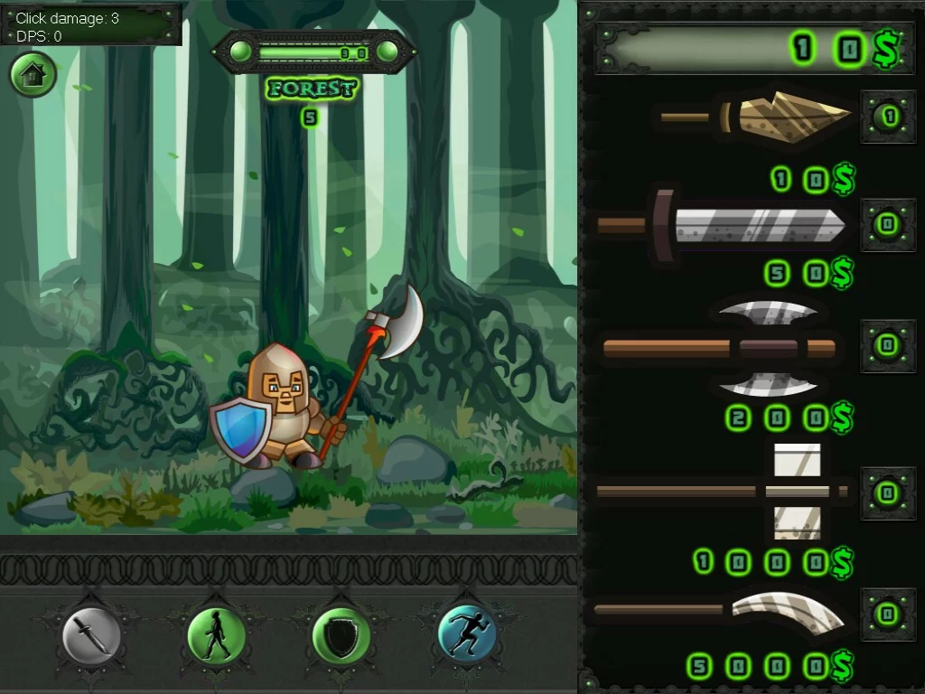 Изображение игры: Viking Idle