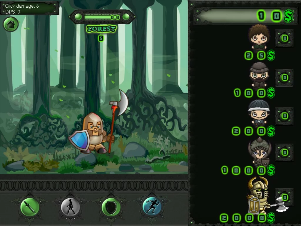 Изображение игры: Viking Idle