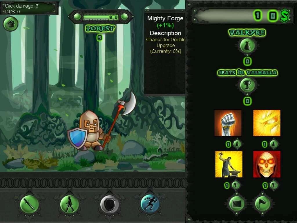 Изображение игры: Viking Idle
