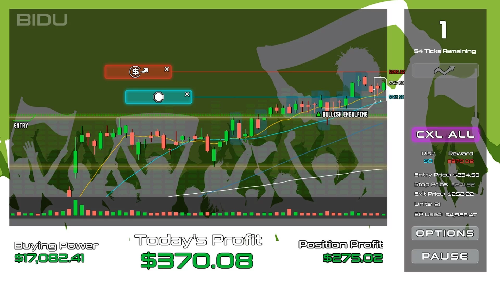 Изображение игры: HYPERBOLIC Arcade Trading