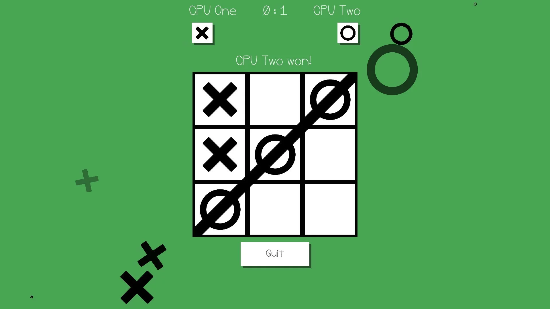 Изображение игры: All For Nought - Tic Tac Toe