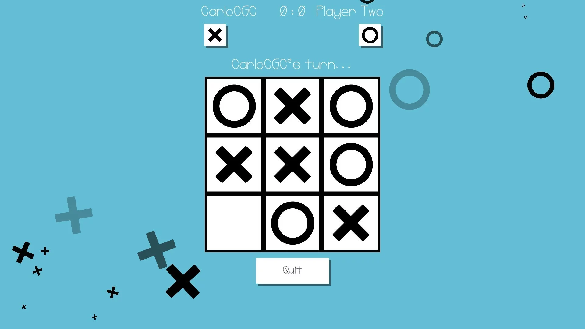 Изображение игры: All For Nought - Tic Tac Toe