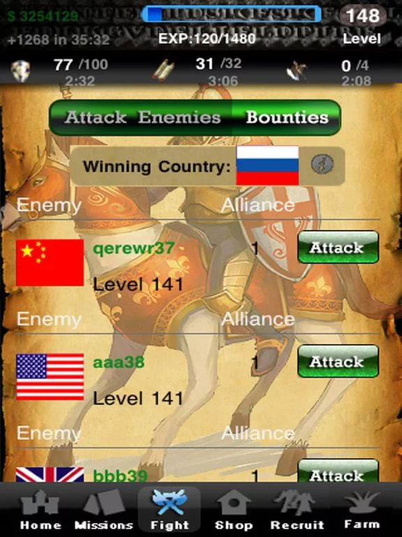 Изображение игры: Glory
