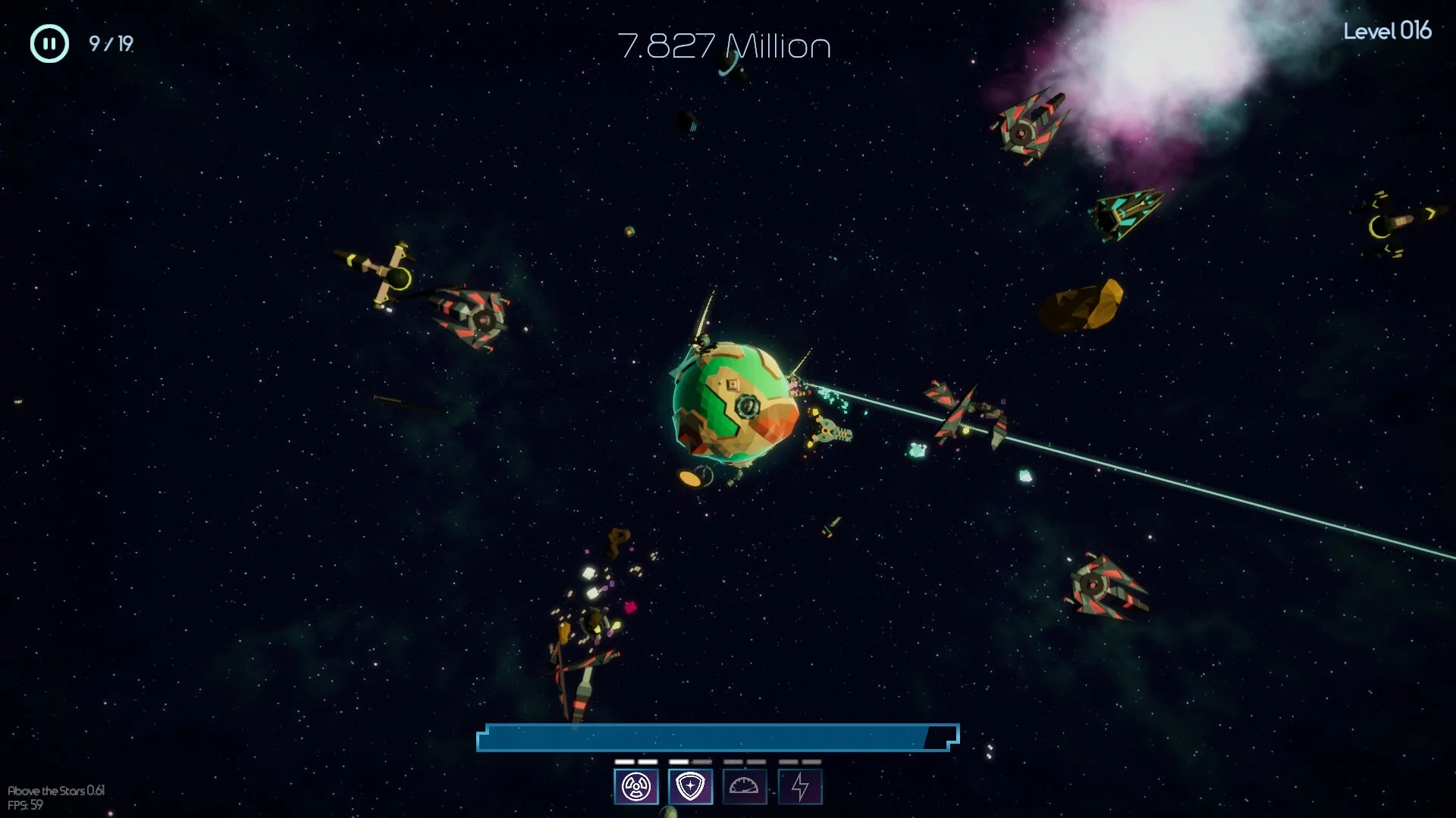 Изображение игры: Above the Stars