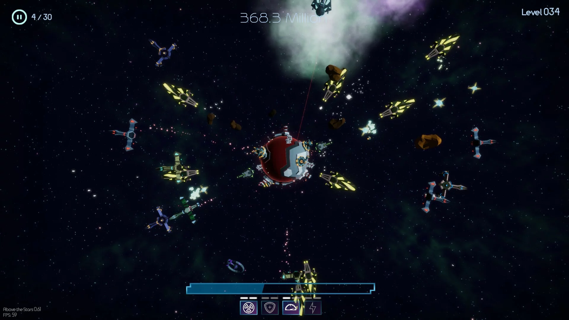 Изображение игры: Above the Stars