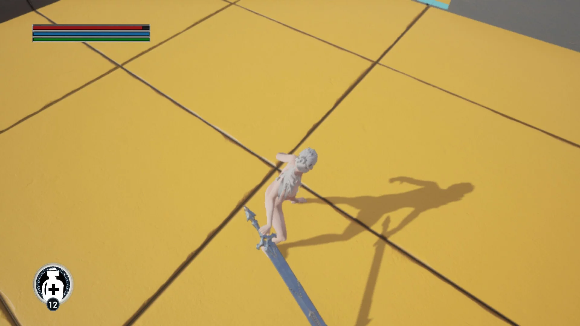 Изображение игры: Naked Warrior