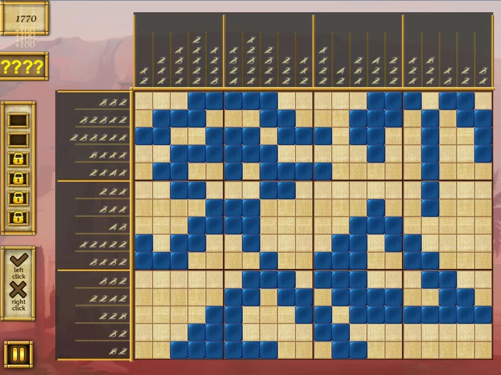 Изображение игры: Egypt Picross Pharaohs Riddles