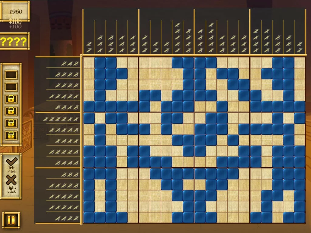 Изображение игры: Egypt Picross Pharaohs Riddles