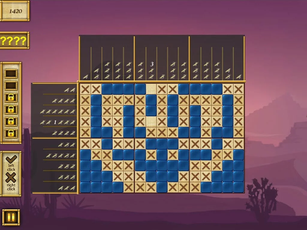Изображение игры: Egypt Picross Pharaohs Riddles