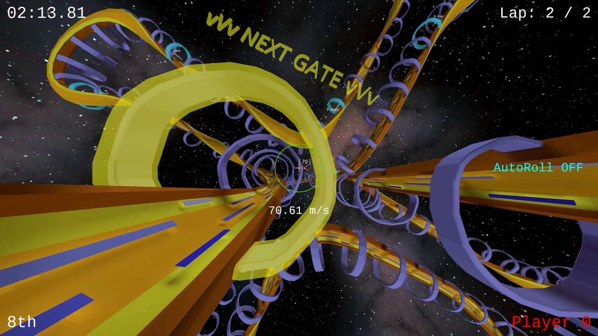 Изображение игры: Space Cube Racers