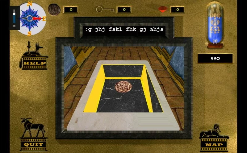Изображение игры: Tomb Typing
