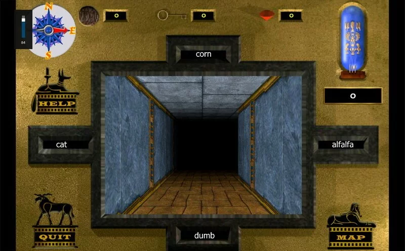 Изображение игры: Tomb Typing