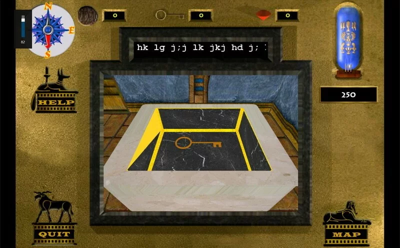 Изображение игры: Tomb Typing